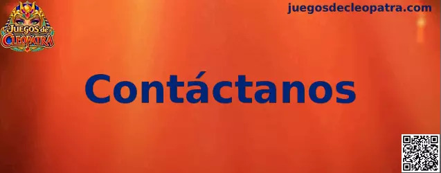 Página de contacto de Juegos de Cleopatra