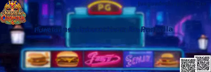 Funciones Interactivas En Pantalla de Juegos de Cleopatra