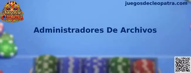 Guía de Administradores De Archivos para Juegos de Cleopatra en un dispositivo móvil