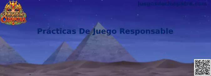 Guía visual sobre prácticas de juego responsable en Juegos de Cleopatra