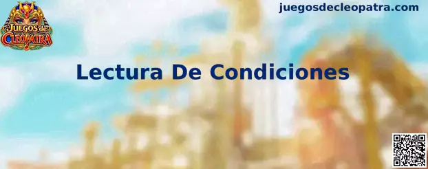 Guía visual para realizar una lectura de condiciones en promociones de juegos de azar