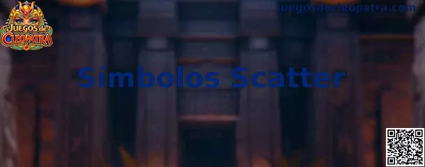 Representación temática de los Símbolos Scatter de Juegos de Cleopatra