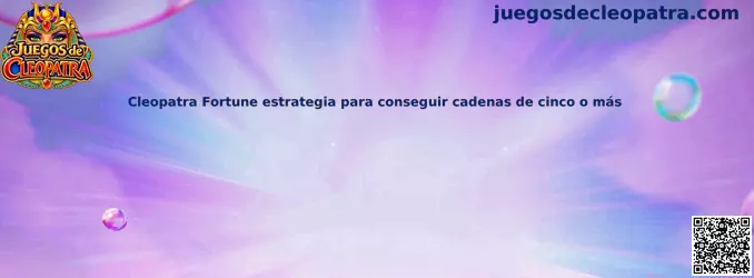 Imagen ilustrativa de Cleopatra Fortune para una guía de estrategias de cadenas de cinco o más eliminaciones