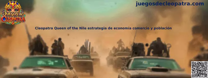 Imagen de Cleopatra Queen of the Nile para una guía de economía, comercio y población en ciudades del antiguo Egipto